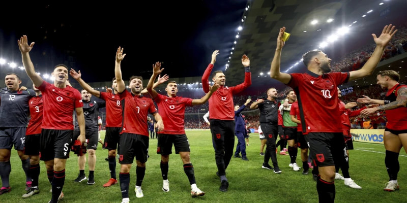 Albania xếp đầu bảng ở vòng loại Euro 2024